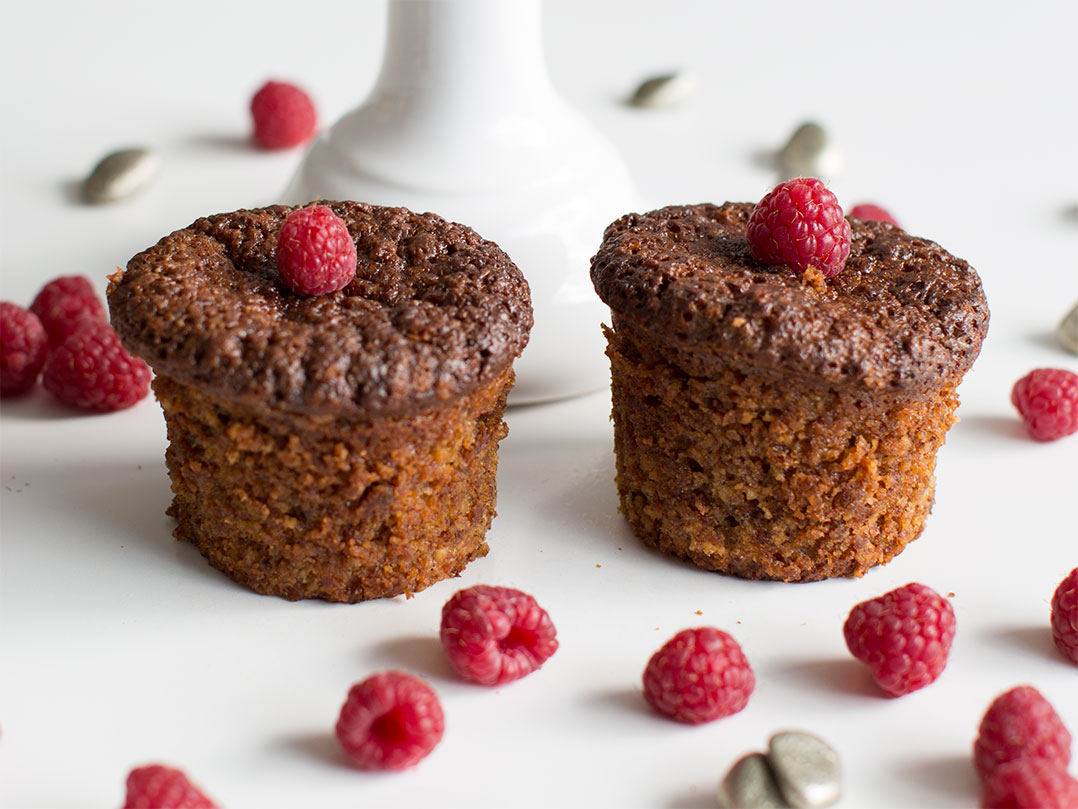 Bananenmuffins glutenfrei mit weißer Schokolade