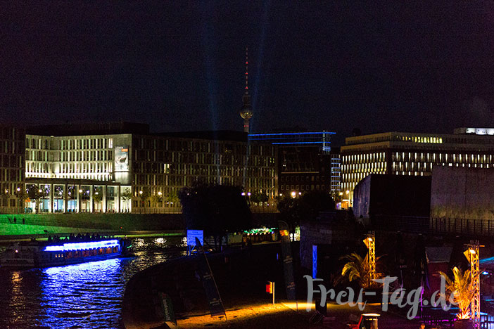 Berlin Kanal bei Nacht